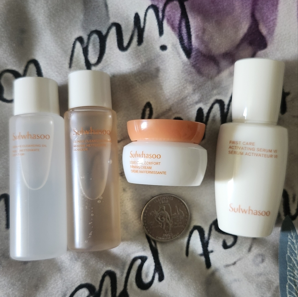 Sulawasoo 4 Piece Travel / Sampler * New in Original packaging.